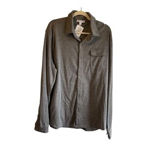 Men’s Size XXL Gray Button-Up Shirt - NWT